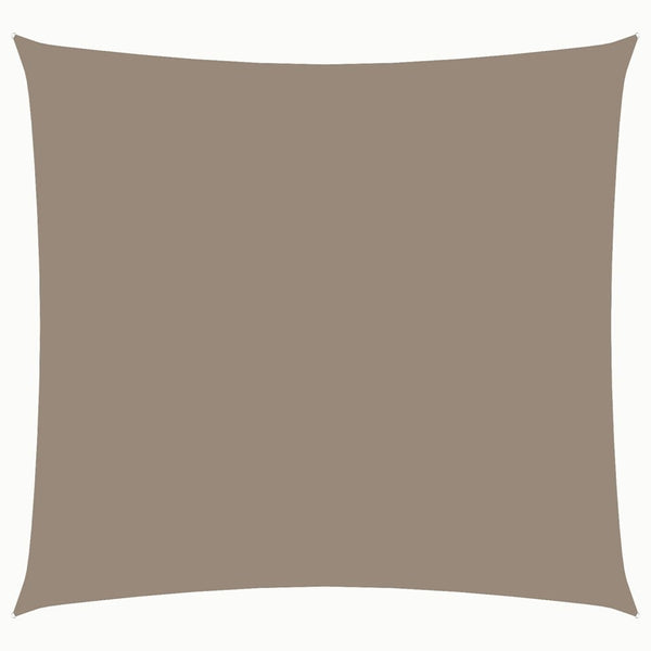 Sonnensegel Oxford-Gewebe Quadratisch 2,5x2,5 m Taupe