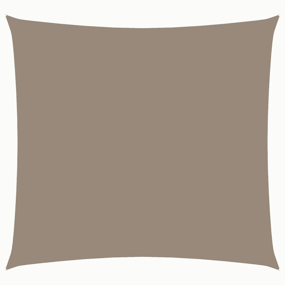 Sonnensegel Oxford-Gewebe Quadratisch 3x3 m Taupe