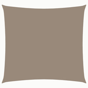 Sonnensegel Oxford-Gewebe Quadratisch 3x3 m Taupe