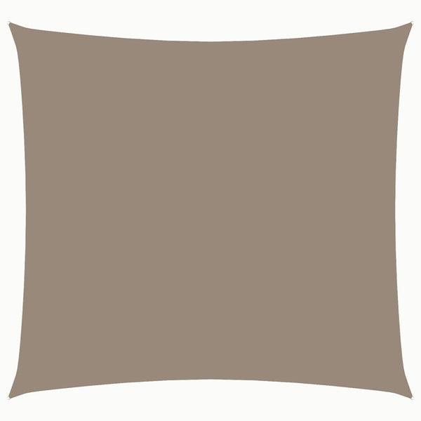 Sonnensegel Oxford-Gewebe Quadratisch 3x3 m Taupe