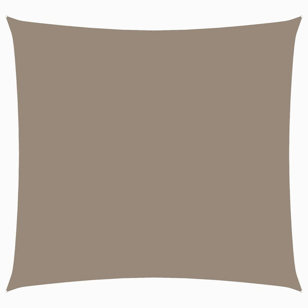 Sonnensegel Oxford-Gewebe Quadratisch 4,5x4,5 m Taupe