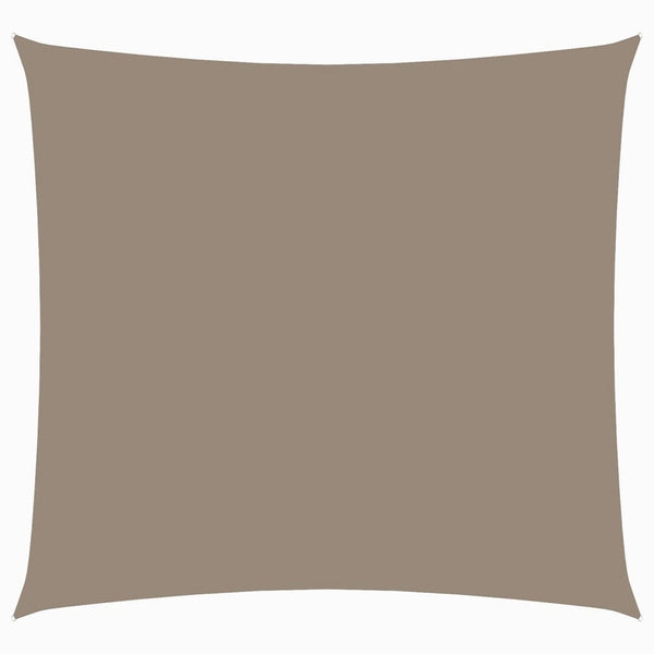 Sonnensegel Oxford-Gewebe Quadratisch 4,5x4,5 m Taupe