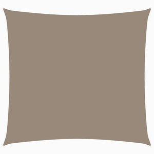 Sonnensegel Oxford-Gewebe Quadratisch 6x6 m Taupe