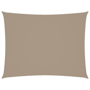 Sonnensegel Oxford-Gewebe Rechteckig 2x3 m Taupe