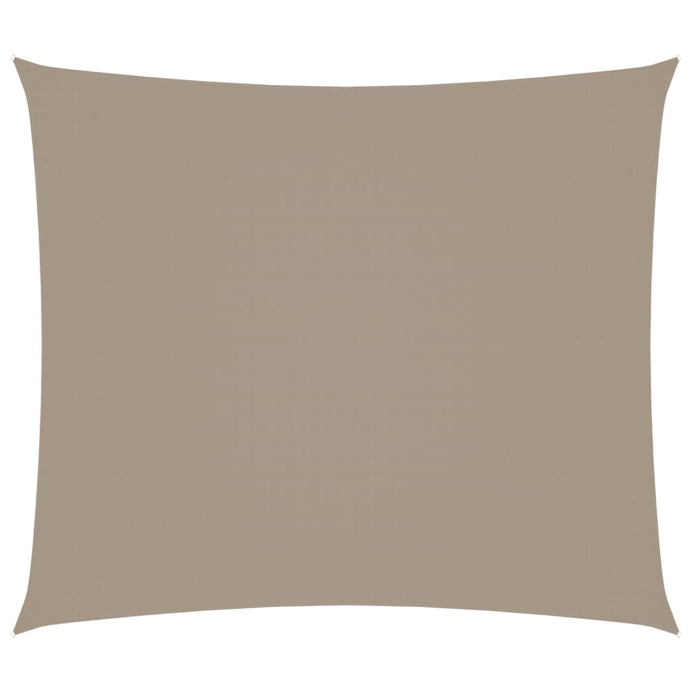 vidaXL Sun Shade Sail Oxford Fabric Rectangular 2.5x3 m Taupe