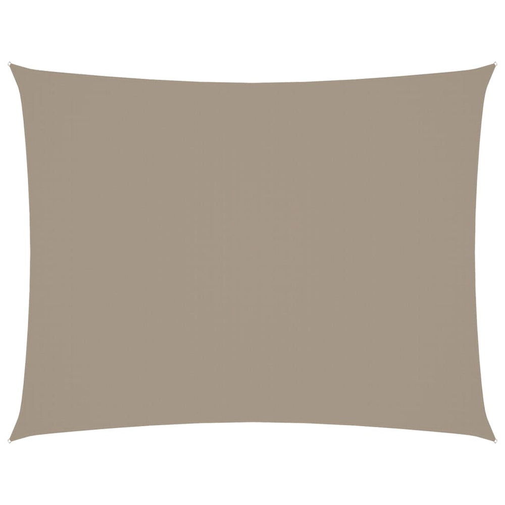 vidaXL Sun Shade Sail Oxford Fabric Rectangular 2.5x4 m Taupe