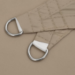 Sonnensegel Oxford-Gewebe Rechteckig 4x7 m Taupe