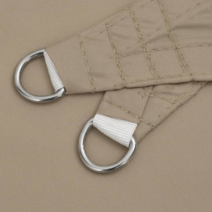 Sonnensegel Oxford-Gewebe Rechteckig 5x8 m Taupe