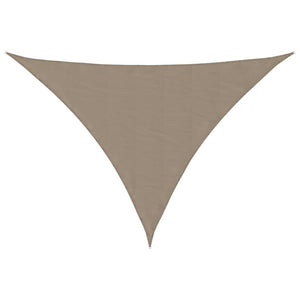 Sonnensegel Oxford-Gewebe Dreieckig 4x5x5 m Taupe