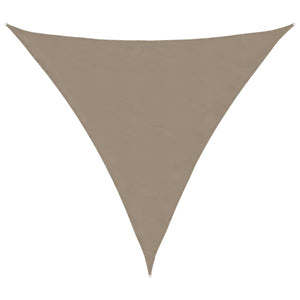 Sonnensegel Oxford-Gewebe Dreieckig 6x6x6 m Taupe