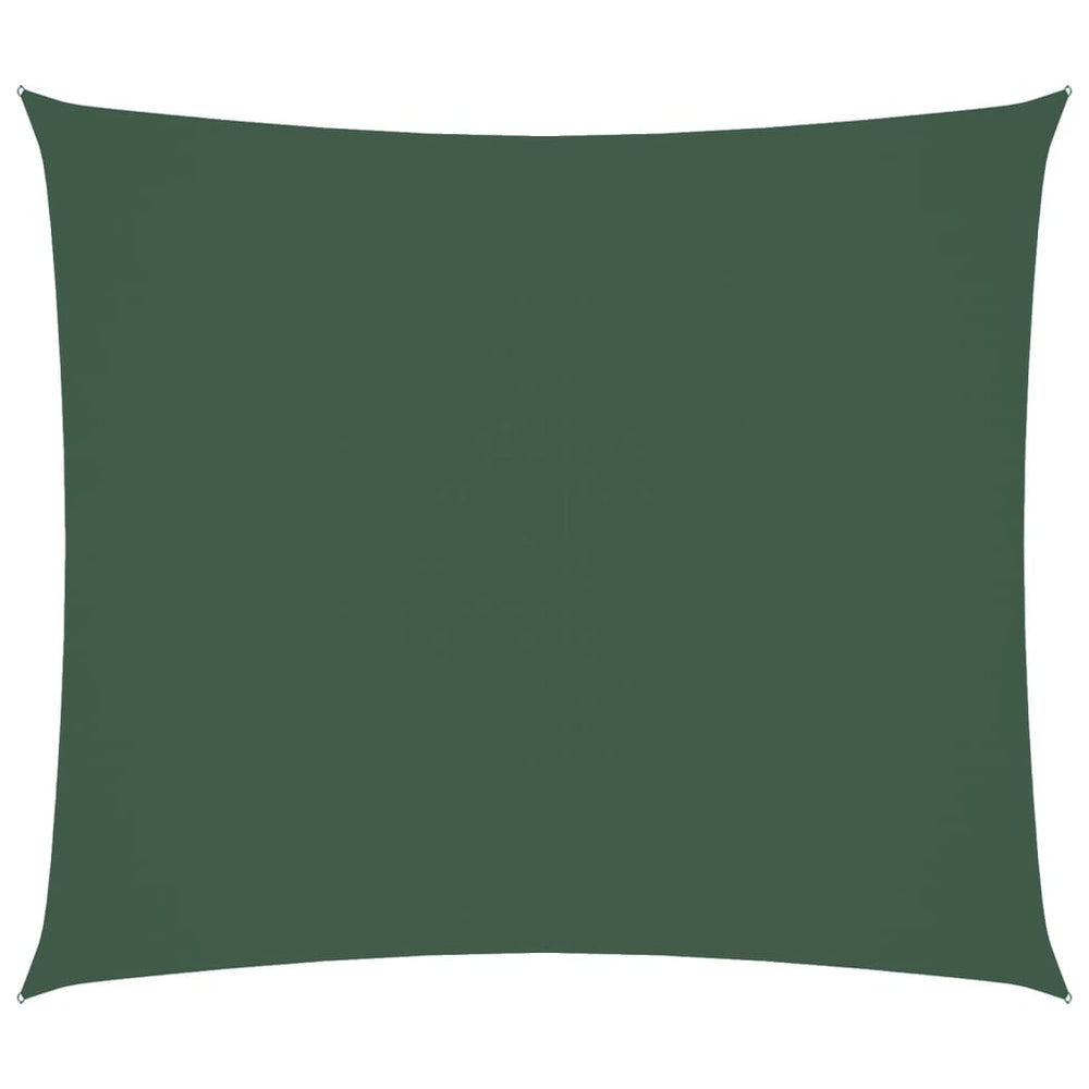 vidaXL Sun Shade Sail Oxford Fabric Rectangular 2.5x3 m Dark Green
