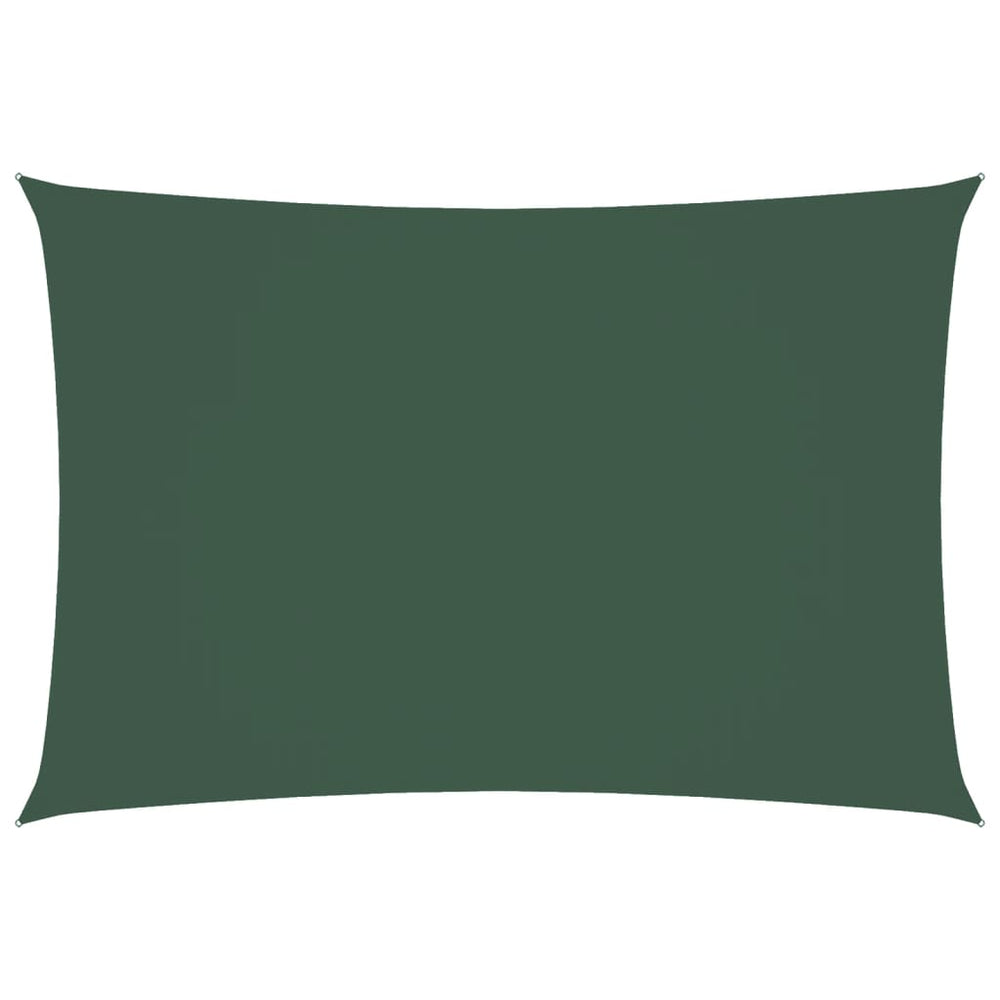 vidaXL Sun Shade Sail Oxford Fabric Rectangular 2.5x4.5 m Dark Green