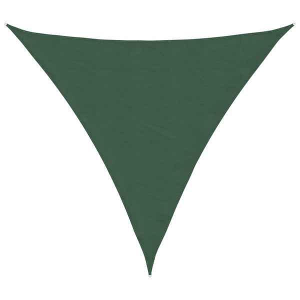 Sonnensegel Oxford-Gewebe Dreieckig 3,6x3,6x3,6 m Dunkelgrün