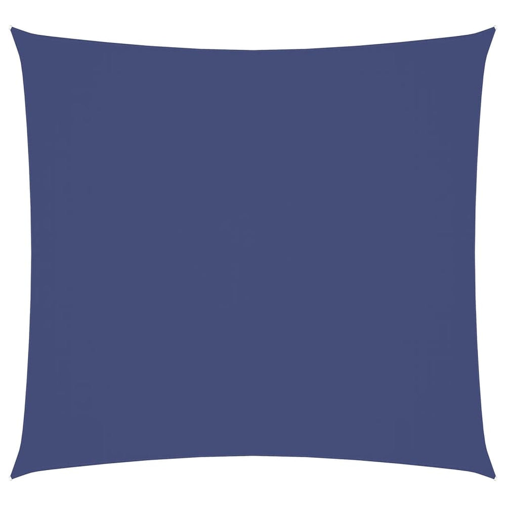 vidaXL Sun Shade Sail Oxford Fabric Square 6x6 m Blue