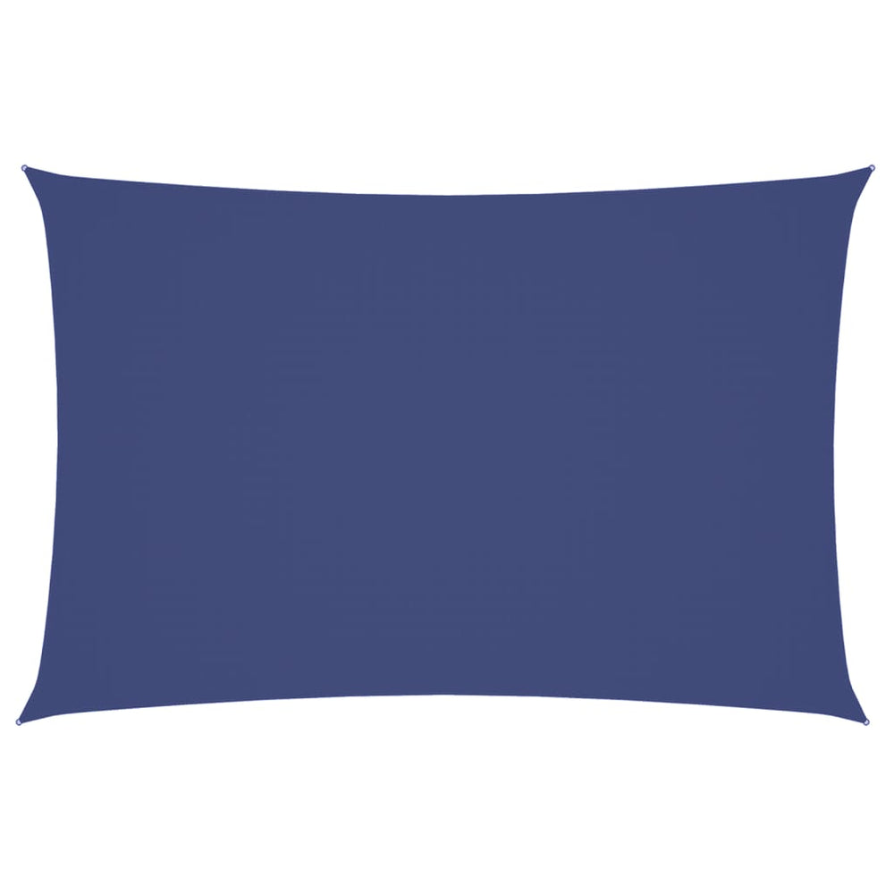 vidaXL Sun Shade Sail Oxford Fabric Rectangular 2x4 m Blue