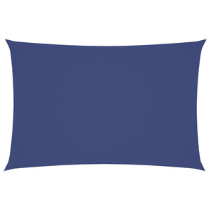 Sonnensegel Oxford-Gewebe Rechteckig 2x4 m Blau