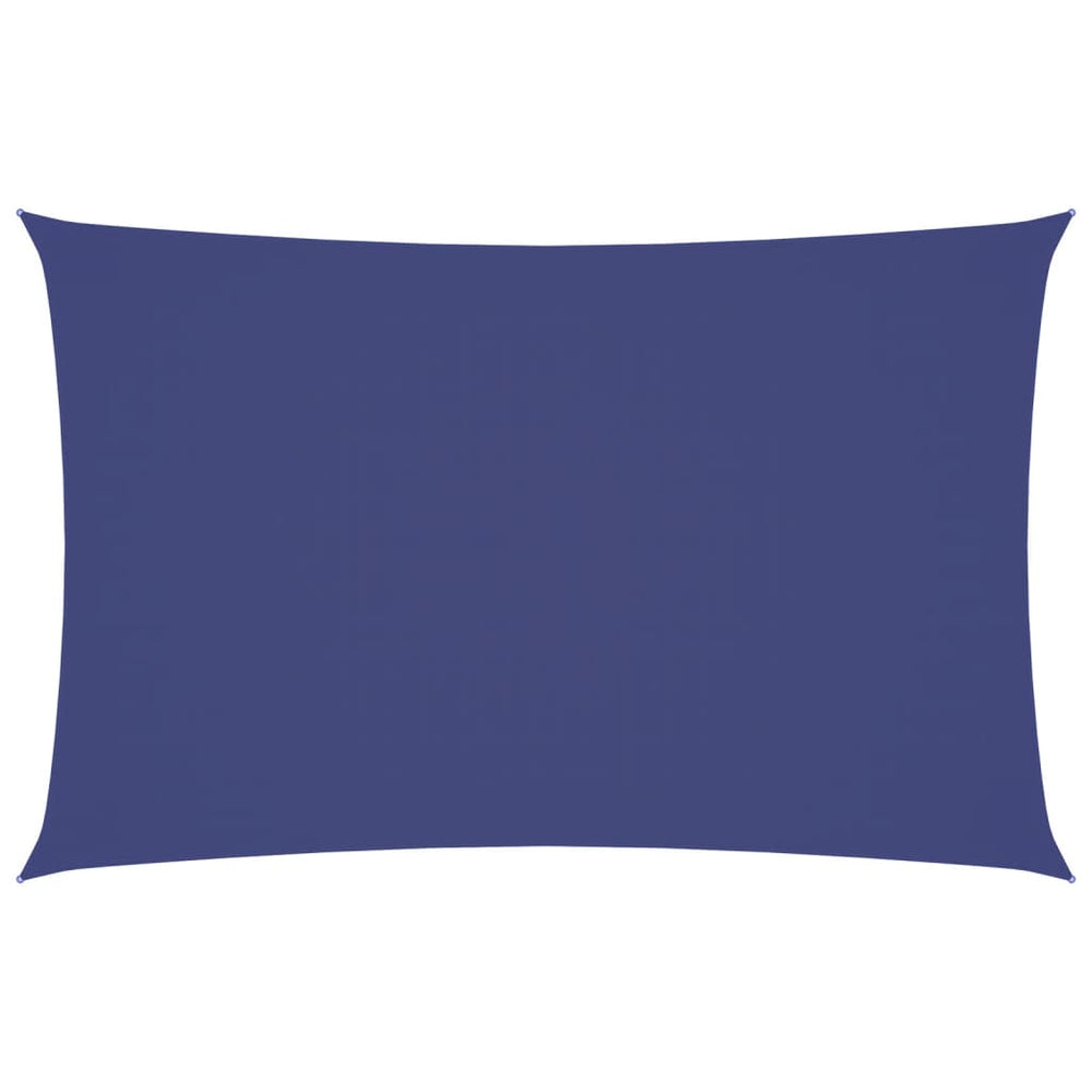 vidaXL Sun Shade Sail Oxford Fabric Rectangular 2x4.5 m Blue