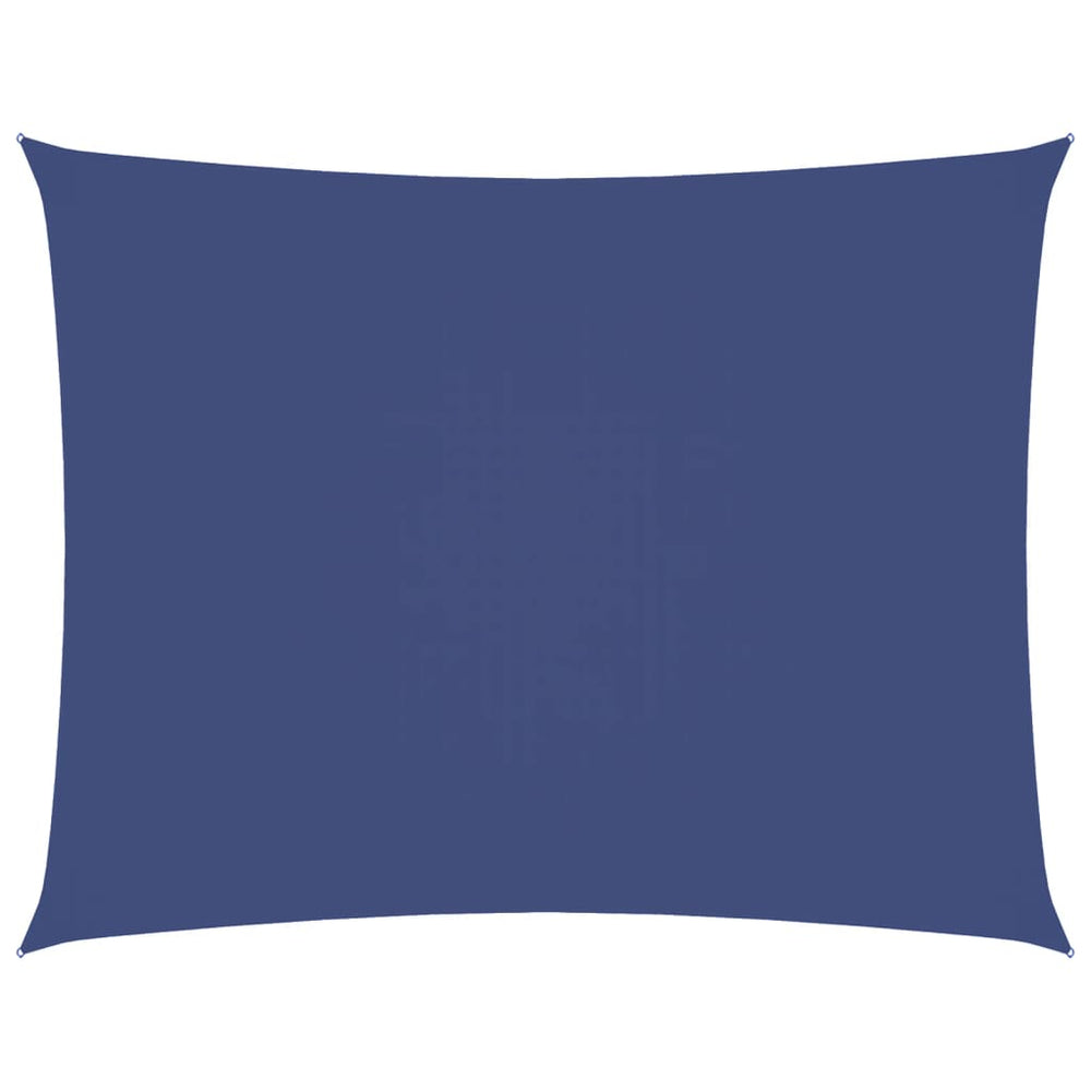 vidaXL Sun Shade Sail Oxford Fabric Rectangular 2.5x3.5 m Blue