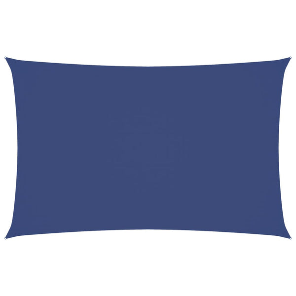 vidaXL Voile d'ombrage en tissu Oxford rectangulaire 2,5x5 m bleu