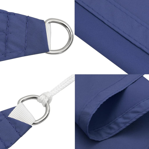 vidaXL Voile d'ombrage en tissu Oxford rectangulaire 2,5x5 m bleu