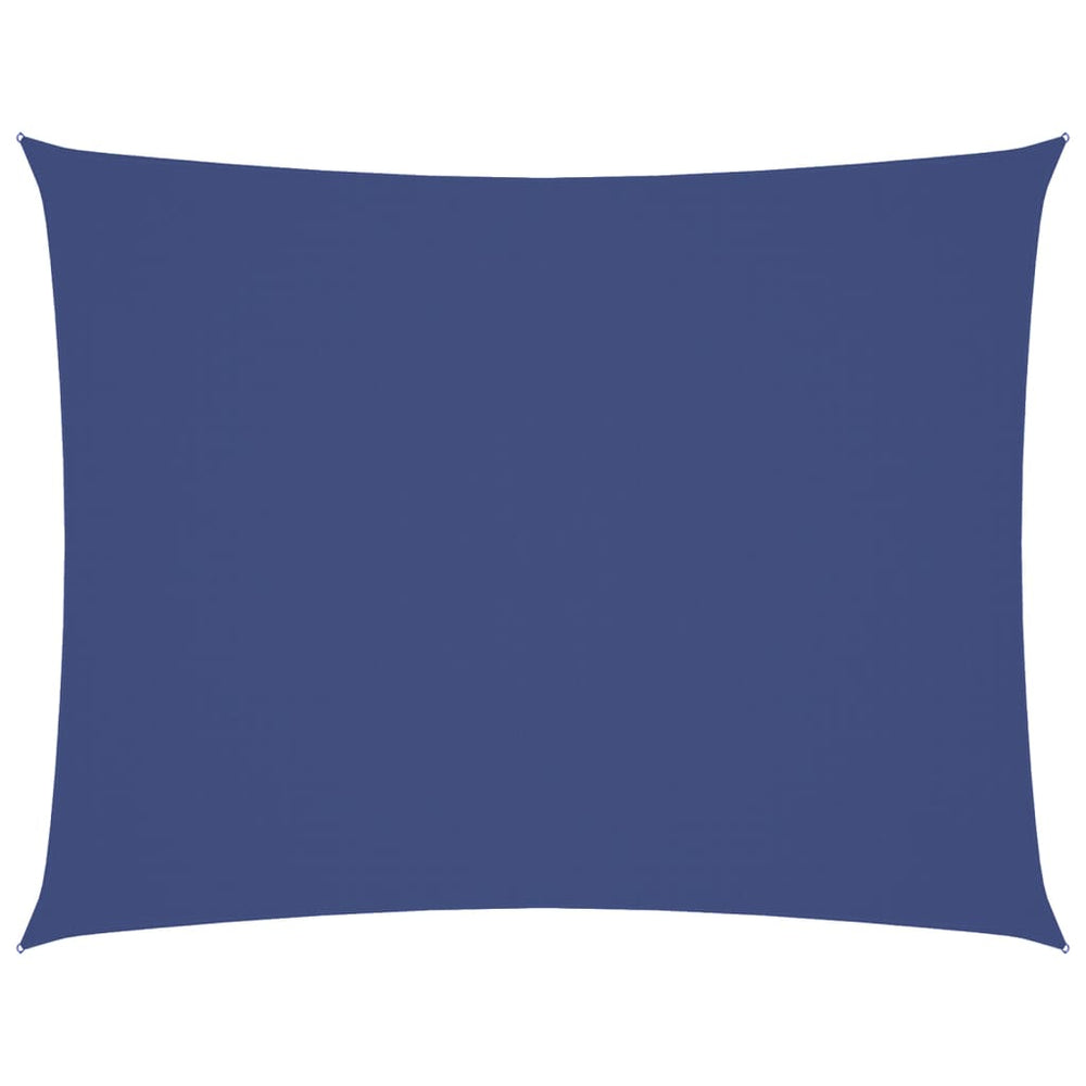 vidaXL Sun Shade Sail Oxford Fabric Rectangular 3x4 m Blue
