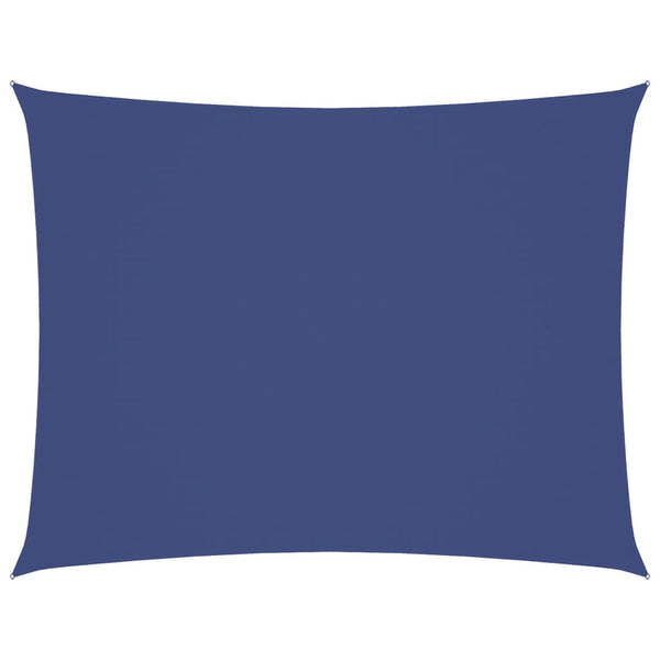 Sonnensegel Oxford-Gewebe Rechteckig 3x4 m Blau