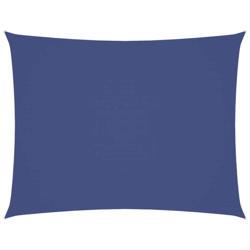 vidaXL Oxford Fabric Sun Shade Sail Rectangular 3x4.5 m Blue