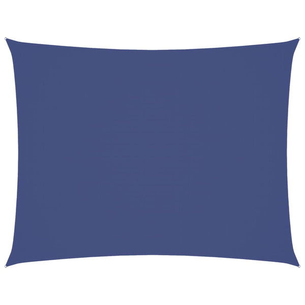 Sonnensegel Oxford-Gewebe Rechteckig 3x4,5 m Blau