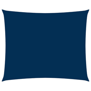 Sonnensegel Oxford-Gewebe Rechteckig 3x5 m Blau