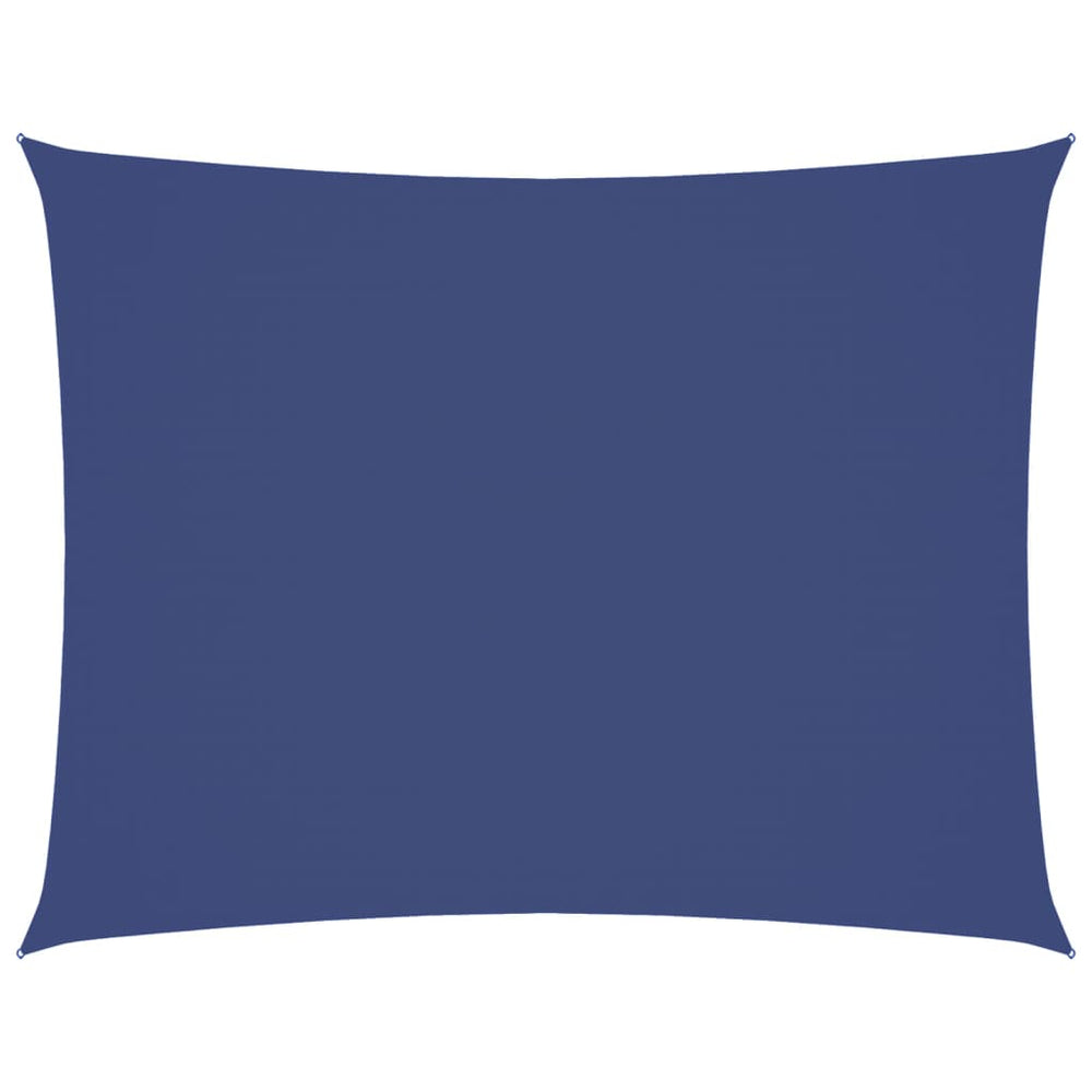vidaXL Sun Shade Sail Oxford Fabric Rectangular 3.5x4.5 m Blue