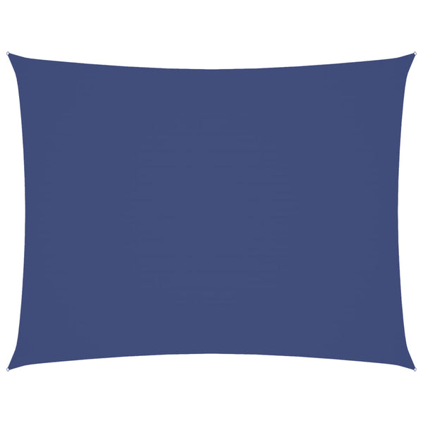 Sonnensegel Oxford-Gewebe Rechteckig 3,5x5 m Blau