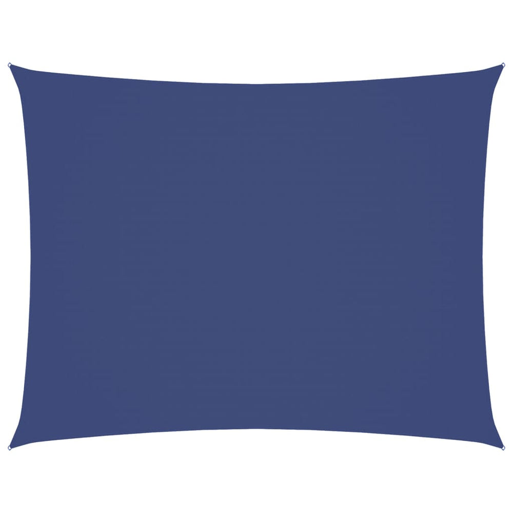 vidaXL Sun Shade Sail Oxford Fabric Rectangular 4x5 m Blue