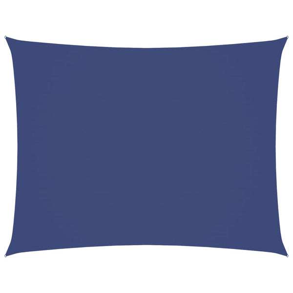 Sonnensegel Oxford-Gewebe Rechteckig 4x5 m Blau