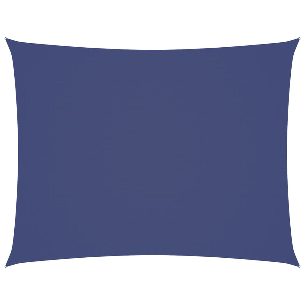 vidaXL Sun Shade Sail Oxford Fabric Rectangular 4x6 m Blue