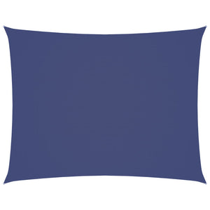 Sonnensegel Oxford-Gewebe Rechteckig 4x6 m Blau