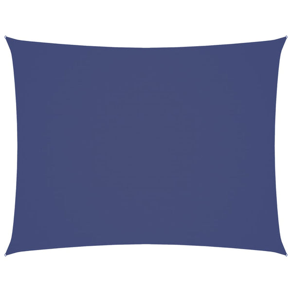 Sonnensegel Oxford-Gewebe Rechteckig 4x6 m Blau