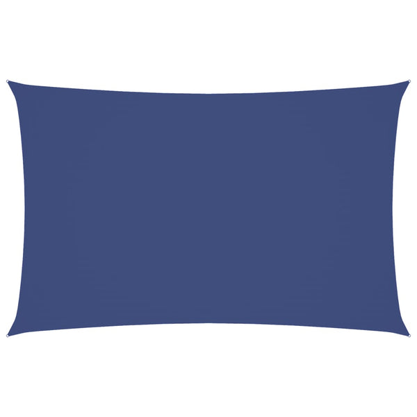 Sonnensegel Oxford-Gewebe Rechteckig 4x7 m Blau