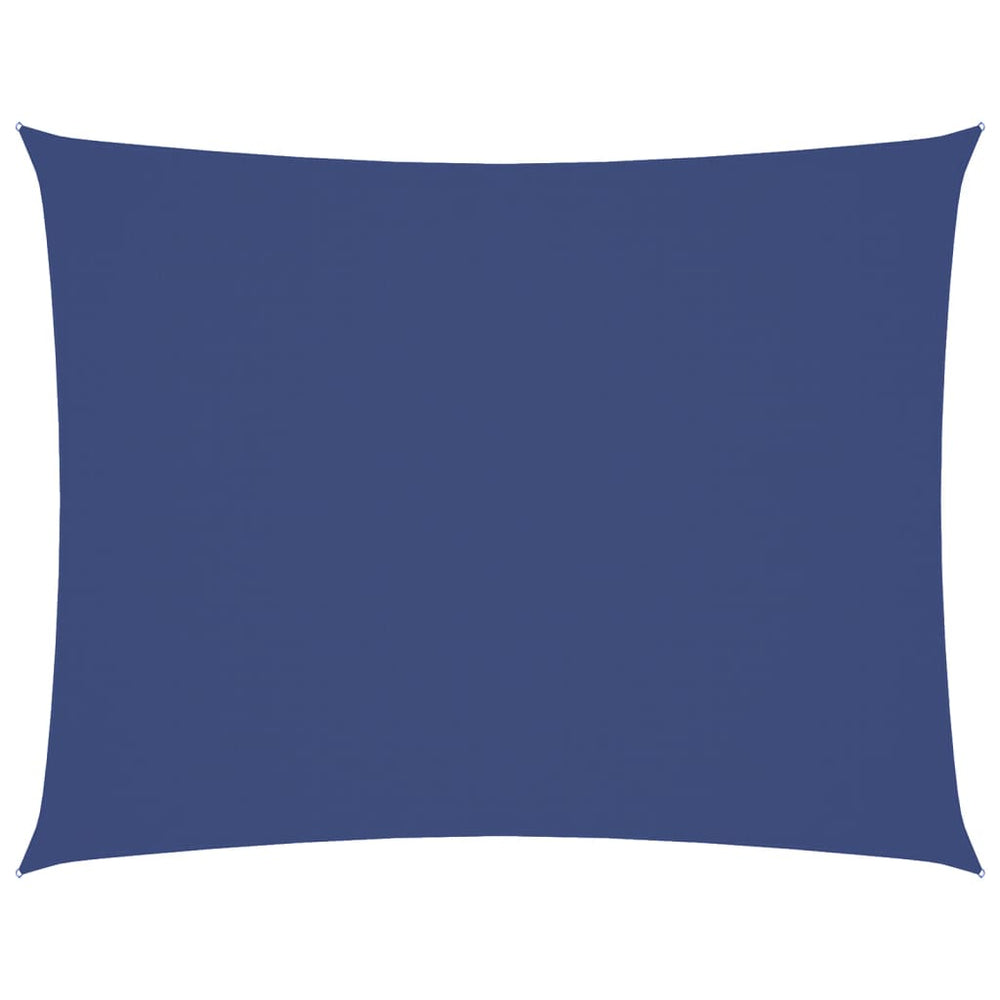 vidaXL Sun Shade Sail Oxford Fabric Rectangular 5x6 m Blue