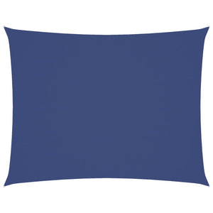 Sonnensegel Oxford-Gewebe Rechteckig 5x6 m Blau