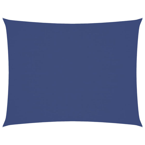 Sonnensegel Oxford-Gewebe Rechteckig 5x6 m Blau