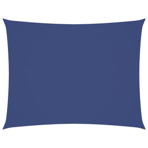 Sonnensegel Oxford-Gewebe Rechteckig 5x7 m Blau