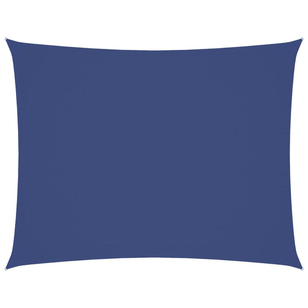 Sonnensegel Oxford-Gewebe Rechteckig 5x7 m Blau