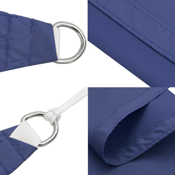 Sonnensegel Oxford-Gewebe Rechteckig 5x7 m Blau