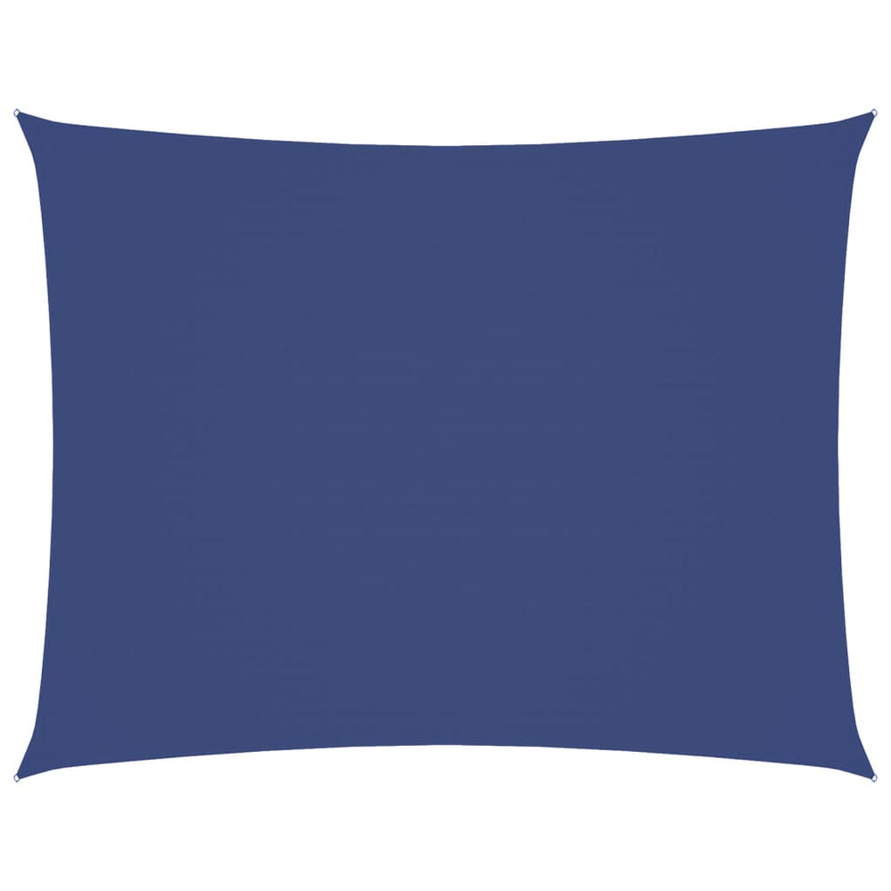 vidaXL Sun Shade Sail Oxford Fabric Rectangular 6x7 m Blue