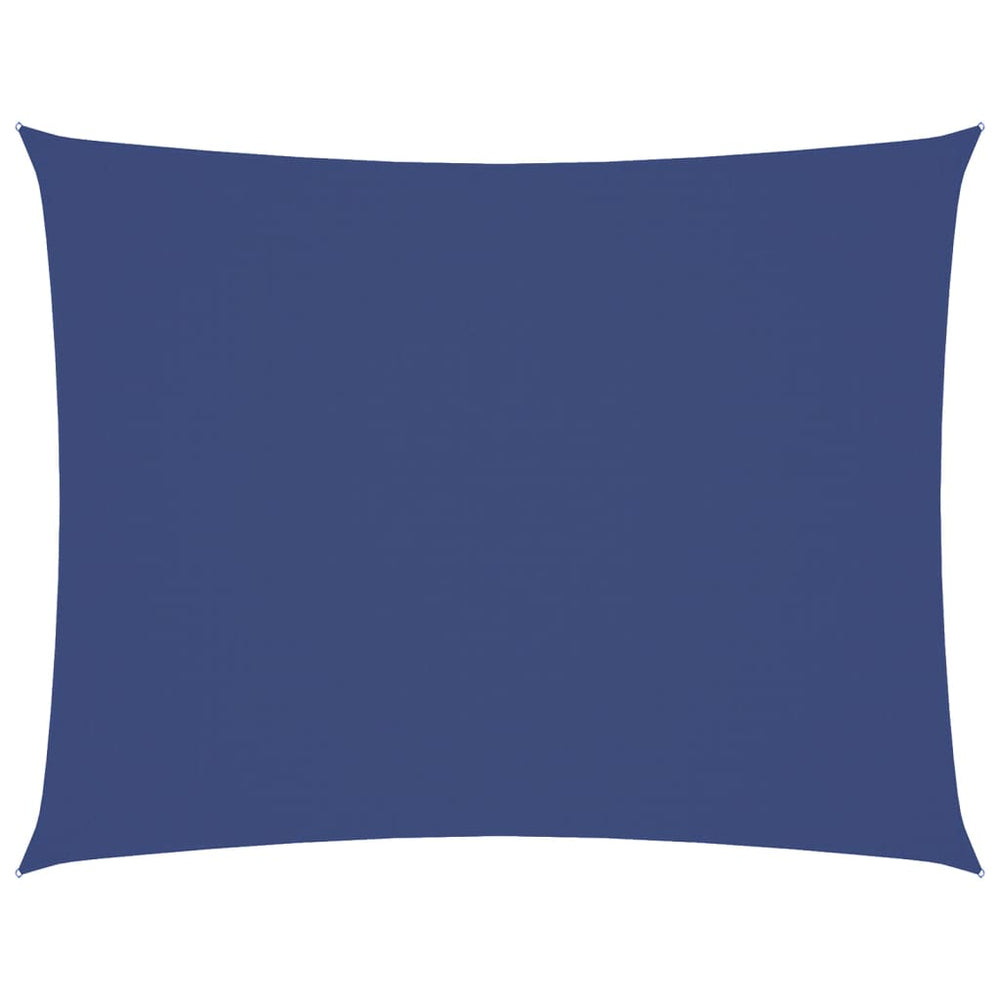 vidaXL Sun Shade Sail Oxford Fabric Rectangular 6x8 m Blue