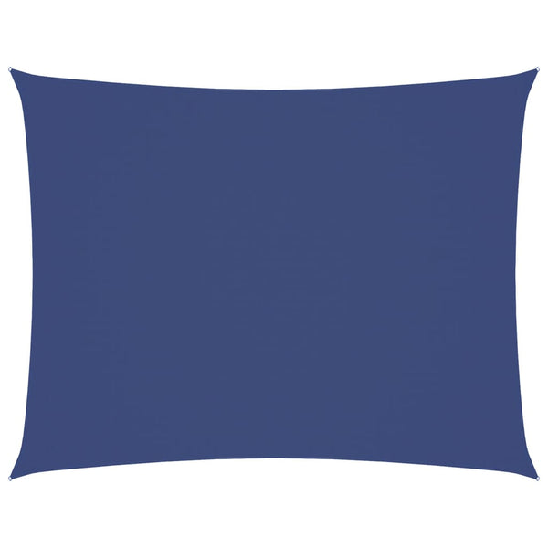 Sonnensegel Oxford-Gewebe Rechteckig 6x8 m Blau