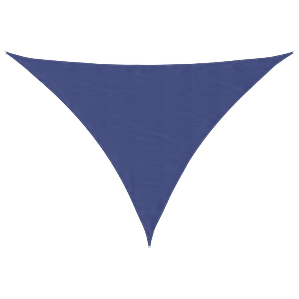 vidaXL Sun Shade Sail Oxford Fabric Triangular 5x7x7 m Blue