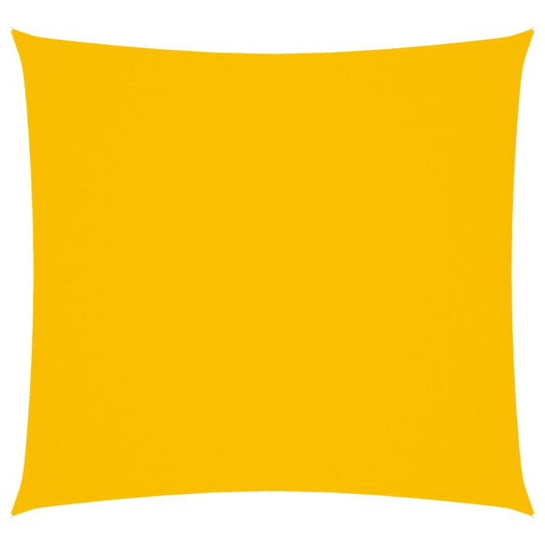 Sonnensegel Oxford-Gewebe Quadratisch 7x7 m Gelb