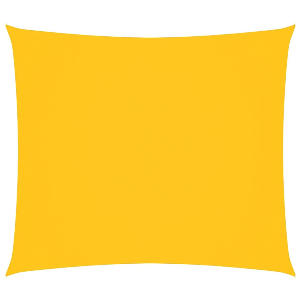 vidaXL Voile d'ombrage en tissu Oxford rectangulaire 2x2,5 m jaune