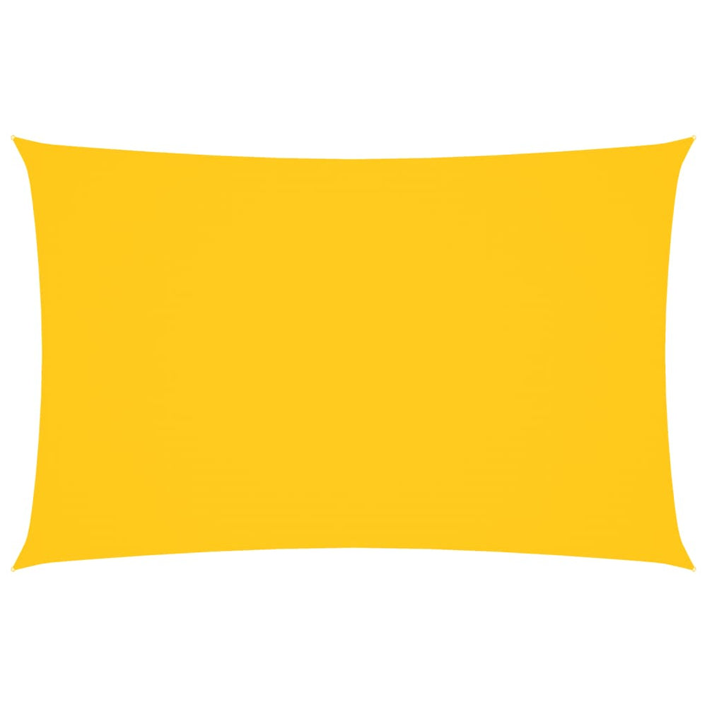 vidaXL Voile d'ombrage Tissu Oxford Rectangulaire 2x4,5 m Jaune